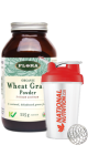 Wheat Grass Powder - 225g + BONUS - Flora