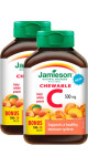 Vitamin C Chewable 500mg (White Peach) - 120 + 120Tabs FREE