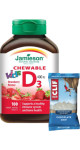 Kids Vitamin D 400iu (Strawberry) - 100 Tabs