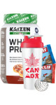 100% Natural Whey Protein (Cinnamon Bun) - 840g + BONUS - Kaizen