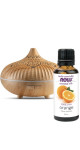 Ouda Recycled Bamboo Ultrasonic Diffuser - 1 Unit + BONUS