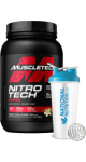 Nitro Tech Ripped (French Vanilla Bean) - 680g + BONUS - MuscleTech 