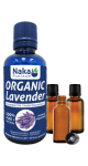 100% Pure Lavender Essential Oil (Organic) - 50ml + BONUS