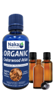 100% Pure Organic Cedarwood Atlas Essential Oil - 50ml + BONUS