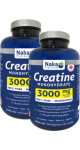 Creatine Monohydrate 3000mg - 200 + 200 V-Caps FREE