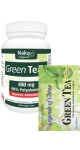 Green Tea Extract 95% 400mg - 120 Caps + BONUS - Naka