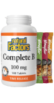 Complete B 100mg T/R - 180 Tabs + BONUS
