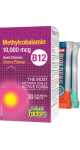 B-12 Methylcobalamin 10,000mcg (Cherry) - 30 Sublingual Tabs