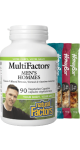 MultiFactors Men's Multivitamin - 90 V-Caps + BONUS