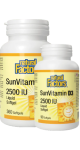SunVitamin D3 2,500iu - 360 + 90 Softgels FREE