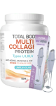 Total Body Multi Collagen Protein (Unflavoured) - 534g + BONUS 