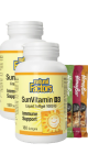 SunVitamin D3 1,000iu - 180 + 180 Softgels (2 For Deal) + BONUS