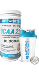 BCAA 10,000mg Post Workout (100% Pure) - 200g + BONUS