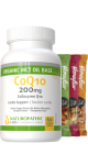 Active CoQ10 200mg (+Org. MCT Oil Base & Black Pepper) - 60 Softgels + BONUS 