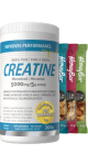 Creatine 100% Pure (Micronized) 5000mg - 200g + BONUS