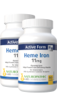 Heme Iron 11mg - 60 + 60 Caps FREE