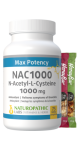 NAC (N-Acetyl-Cysteine) 1,000mg - 75 Tabs + BONUS