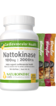 Nattokinase 100mg / 2000FUs (Non-GMO & K2 Free)  - 60 DR V-Caps + BONUS