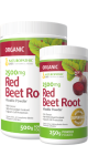 Red Beet Root Powder 2500mg (Organic) - 500 + 250g FREE