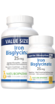 Iron Bisglycinate 25mg - 240 Caps + BONUS