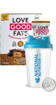 Love Good Fats (Peanut Butter Chocolatey) - 12 x 39g Bars + BONUS - Love Good Fats 