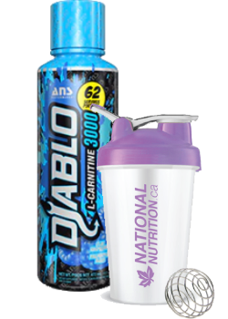 Buy ANS Performance Diablo Carnitine 3000 (Blue Raspberry) - 473ml at  NationalNutrition.ca