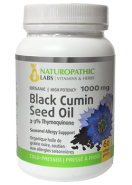 Black Cumin Seed Oil 1000mg (Organic) - 60 Softgels