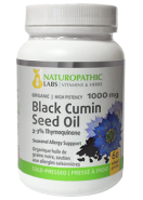 Black Cumin Seed Oil 1000mg (Organic) - 60 Softgels