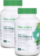 Chlorella 500mg - 100 + 100 Tabs (2 For Deal) - Organika