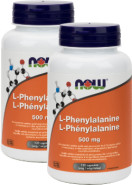L-Phenylalanine 500mg - 120 + 120 Caps (2 For Deal)
