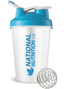 Shaker + Mixer Ball & Carrying Toggle (Blue BPA Free) - 450ml