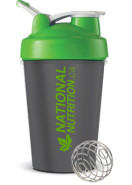 Shaker + Mixer Ball & Carrying Toggle (Green BPA Free) - 450ml
