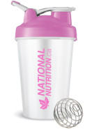 Shaker + Mixer Ball & Carrying Toggle (Pink BPA Free) - 450ml