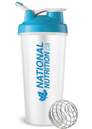 Shaker + Mixer Ball & Carrying Toggle (Blue BPA Free) - 700ml