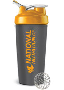 Shaker + Mixer Ball & Carrying Toggle (Orange BPA Free) - 700ml