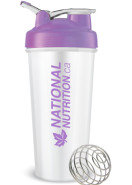 Shaker + Mixer Ball & Carrying Toggle (Purple BPA Free) - 700ml