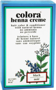 Henna Creme Hair Colour (Black) - 59ml