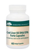 Cod Liver Oil DHA/EPA Forte Caps - 60 Softgels Caps