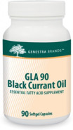 GLA 90 Black Currant Oil - 90 Softgels Caps - Genestra