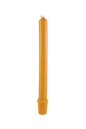 Pure Beeswax Candlestick - 9 Inch Base