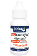 Pro Emulsified Vitamin D + Vitamin K2 1,000iu - 30ml