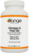 Omega-3 Fish Oil (400 EPA/200 DHA) 1,000mg - 90 Softgels