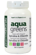 Aqua Greens Spirulina & Chlorella - 180 V-Caps