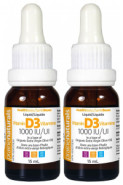 Vitamin D3 1,000iu - 15 + 15ml (2 For Deal)