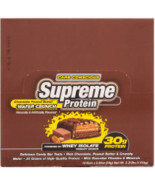 Supreme Protein (Chocolate Peanut Butter Wafer Crunch) - 12 Bars - Supreme Protein