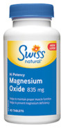 High Potency Magnesium Oxide 835mg - 90 Tabs