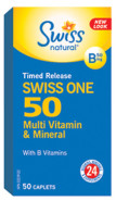 Swiss One 50 Time Release Multi - 72 Caplets