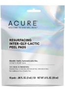 Resurfacing Inter-Gly-Lactic Peel Pads - 10 Pads - Acure