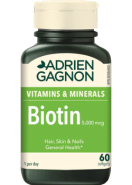 Biotin 5,000mcg - 60 Softgels