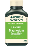 Calcium Magnesium Balanced Ratio With Vitamin D 400iu - 200 Tabs